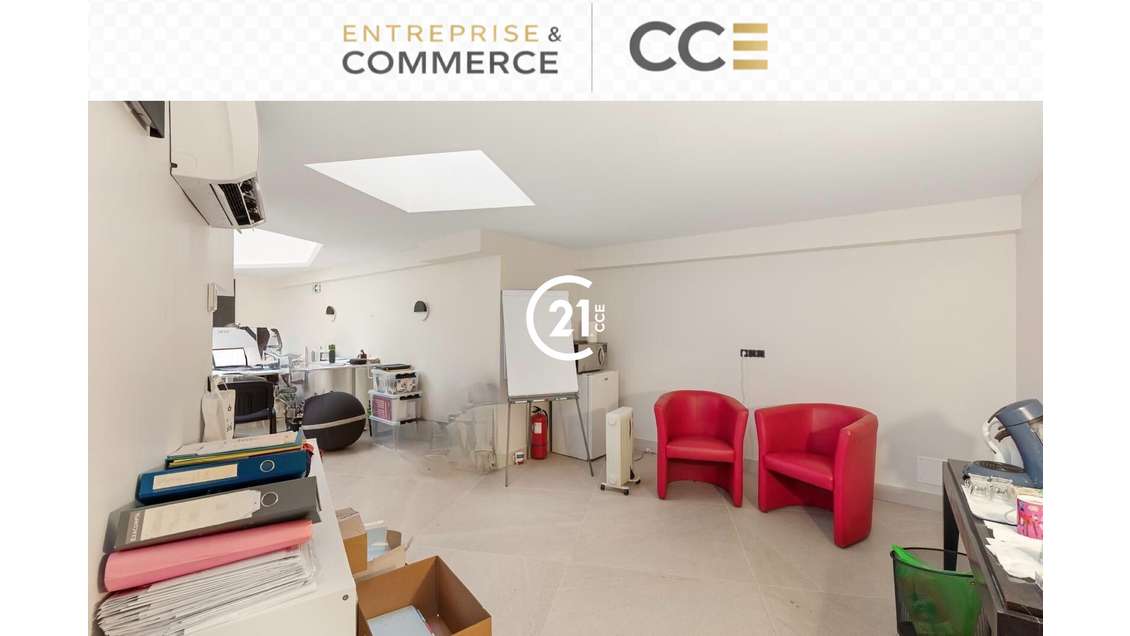 A louer bureaux 55m² RDC proche gare de Cannes