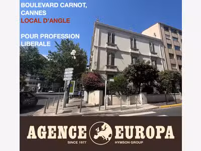 Local pour profession liberale Cannes bd Carnot