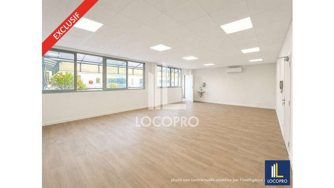 A louer bureaux rénovés de 80m² en ZI de Carros
