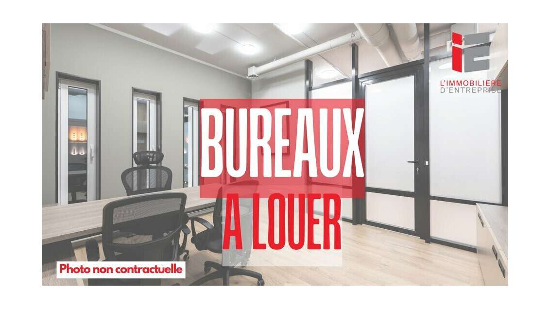 A louer bureaux 434m² R+2 proche  N165 à Caudan