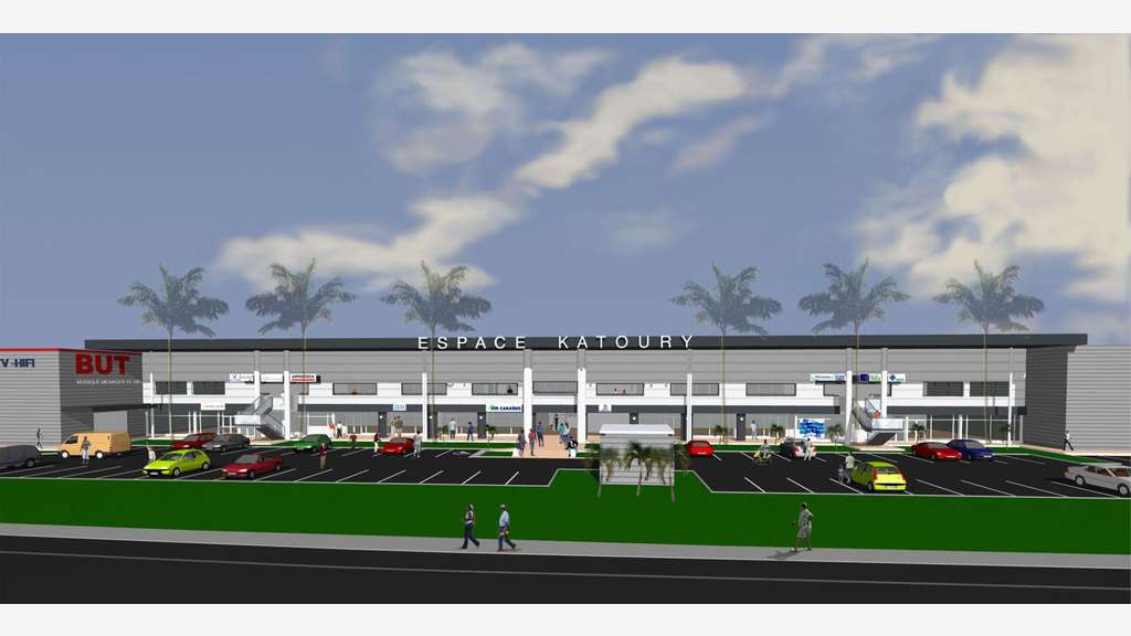 A louer bureaux 121m² à Cayenne Espace Katoury