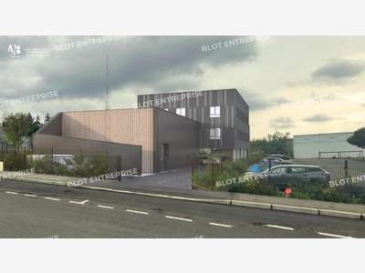A louer bureaux 1 225m² neufs à Cesson-Sévigné