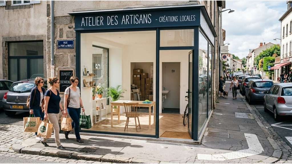 A louer local commercial rénové 25m² à Chamalières