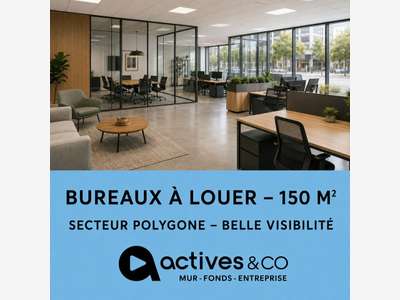 A louer bureaux 156m² empl stratégique Chambéry