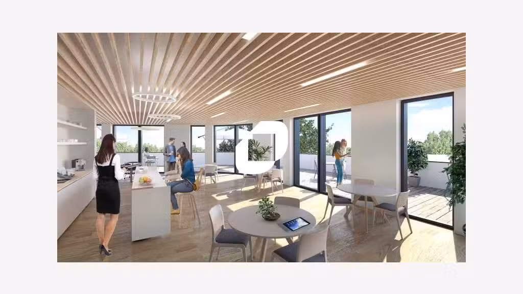 A louer Bureaux 1900m² Champagne au mont d'or