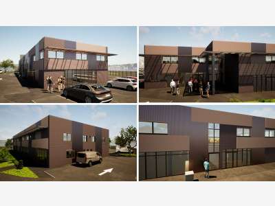 A louer bureaux 435m² Chasse-sur-Rhône emplac N°1