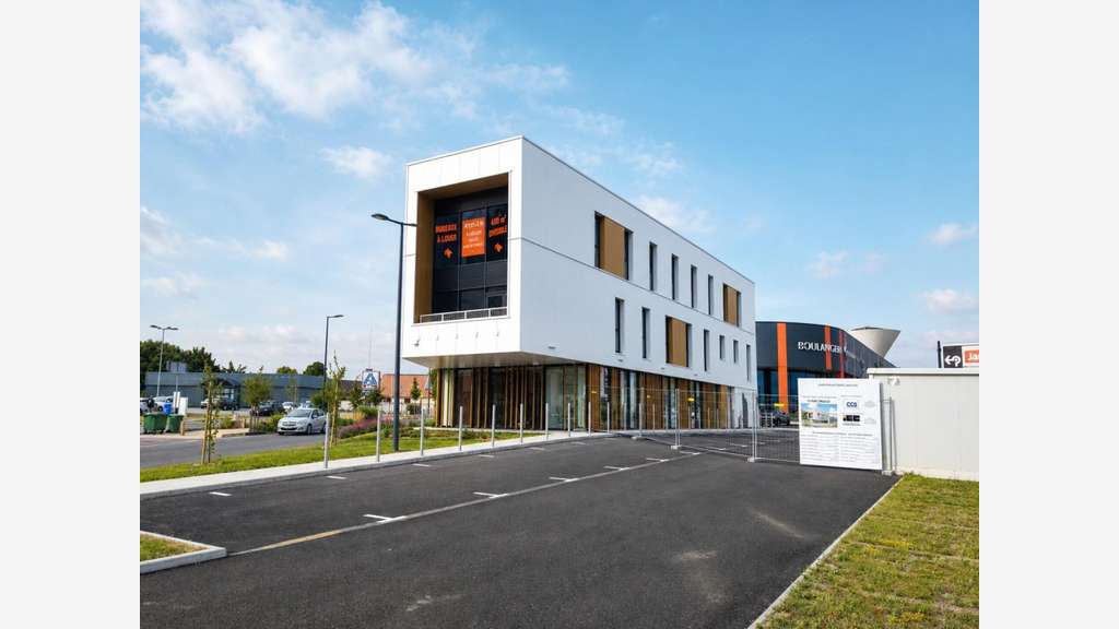 A louer bureaux neufs de 204m² sur Châteaubriant