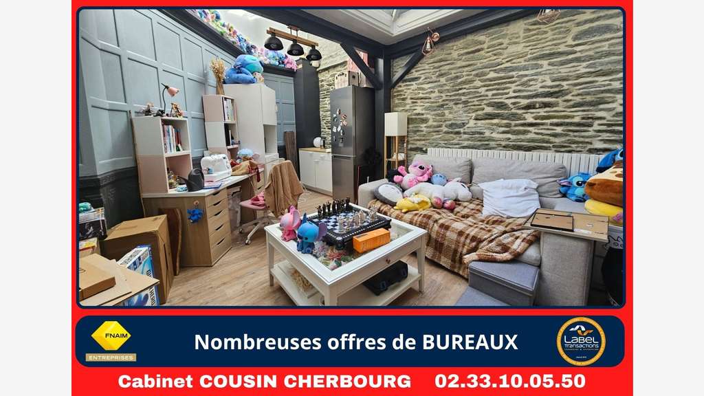 A louer bureaux face port de Cherbourg en Cotentin