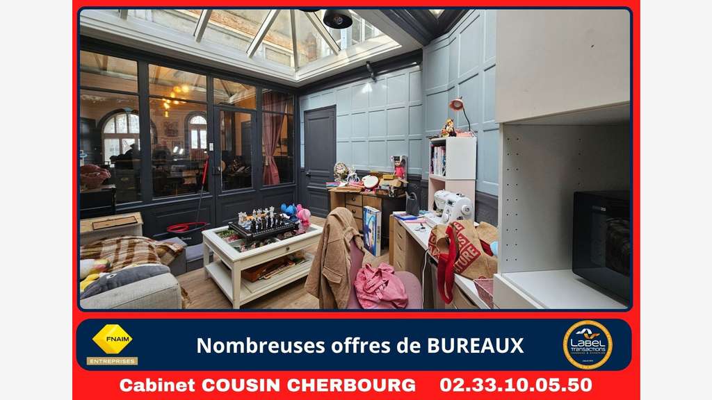 A louer bureaux face port de Cherbourg en Cotentin