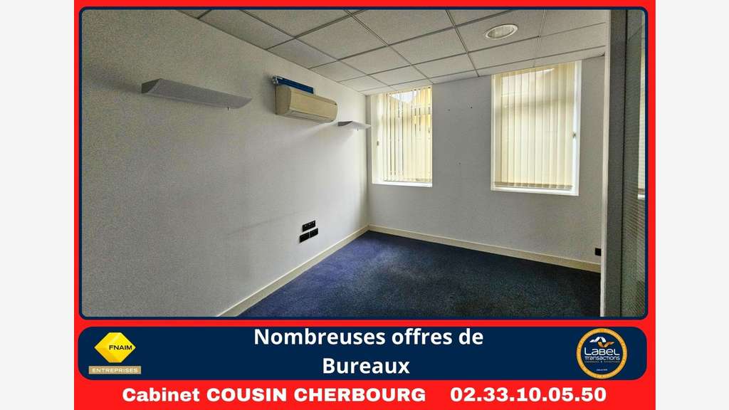 A louer bureaux de 70m² à Équeurdreville centre