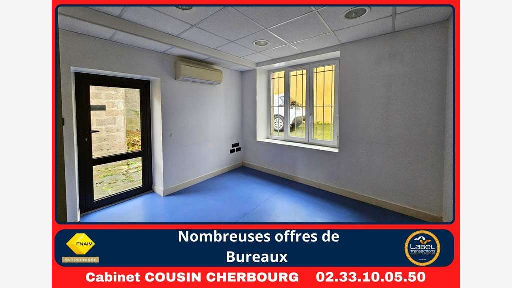 A louer bureaux de 70m² à Équeurdreville centre