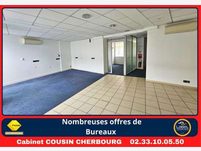 A louer bureaux de 70m² à Équeurdreville centre