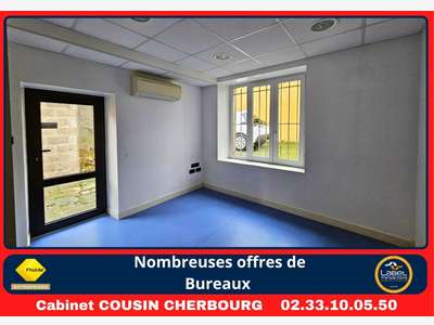 A louer bureaux de 70m² à Équeurdreville centre