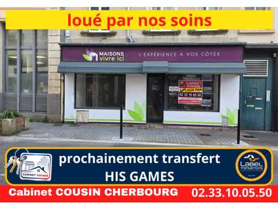 Location Locaux commerciaux - Boutiques à Cherbourg-en-Cotentin