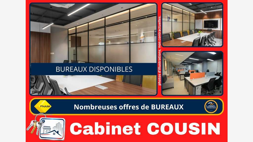 A louer local professionnel 111m² à Cherbourg