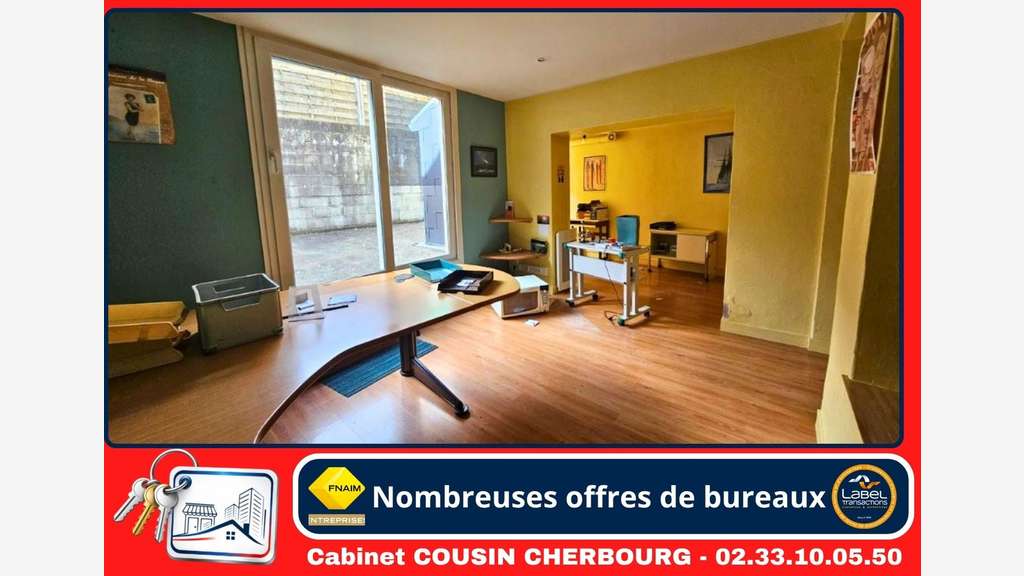 A louer bureaux en hyper-centre de Cherbourg
