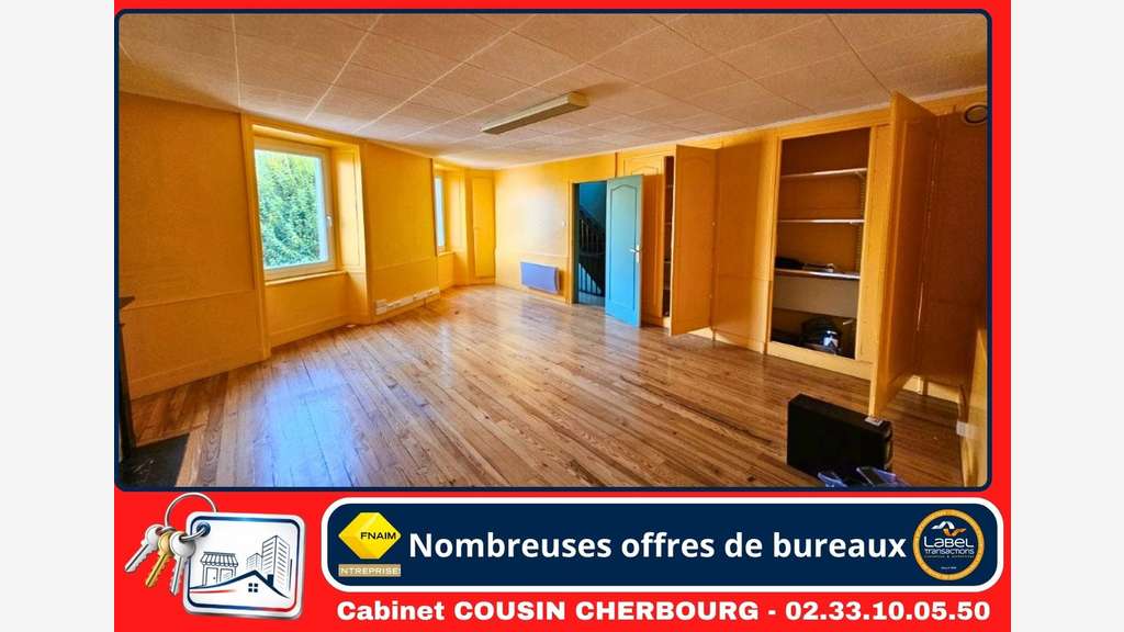 A louer bureaux en hyper-centre de Cherbourg