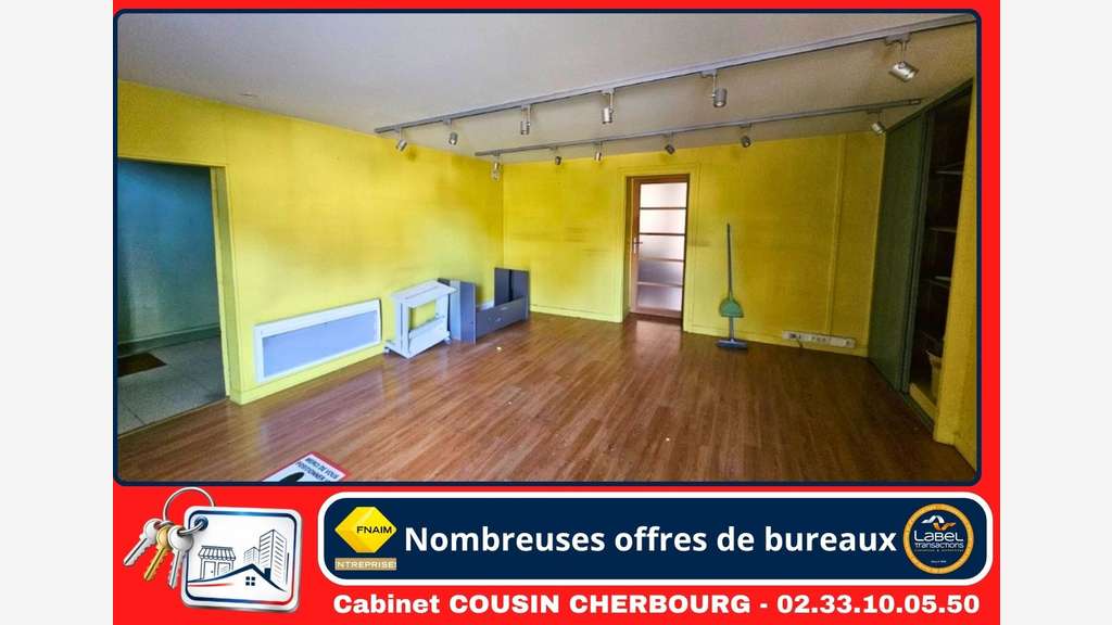 A louer bureaux en hyper-centre de Cherbourg