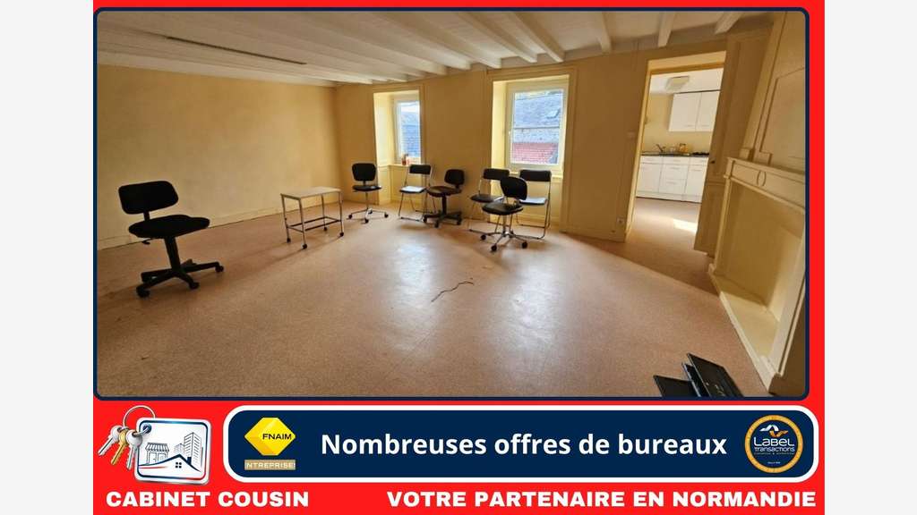 A louer bureaux en hyper-centre de Cherbourg