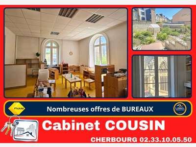 A louer bureaux 280m² en hyper centre de Cherbourg