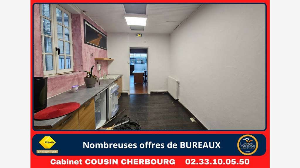 A louer bureaux 74m² sur les quais à Cherbourg