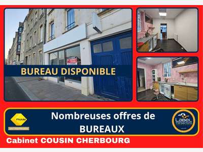 A louer bureaux 74m² sur les quais à Cherbourg