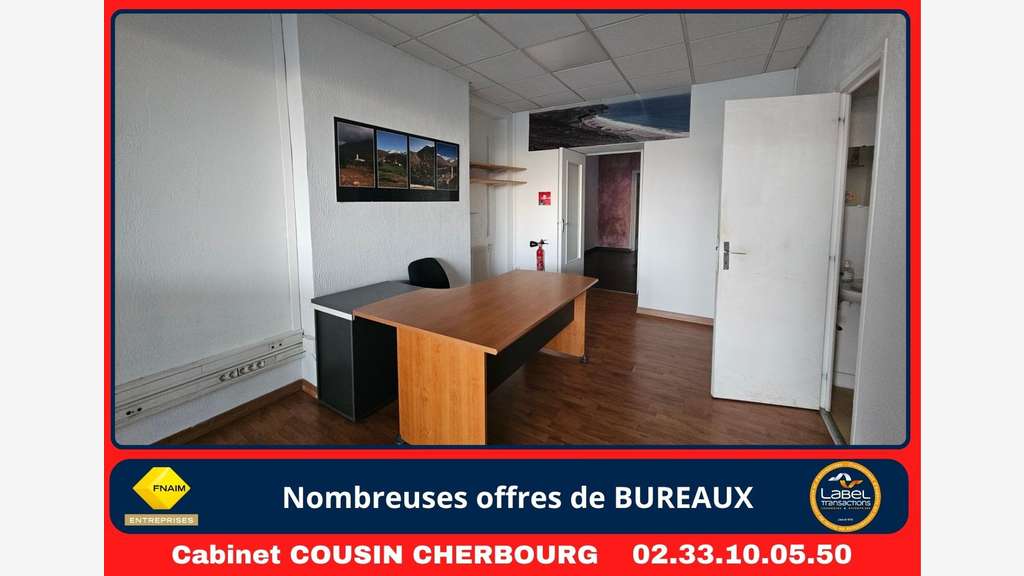 A louer bureaux 74m² sur les quais à Cherbourg