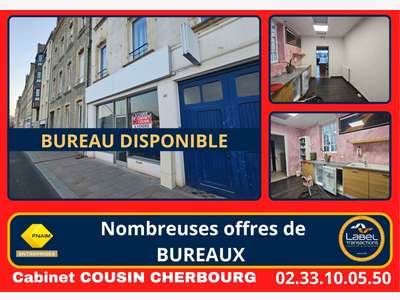 A louer bureaux 74m² sur les quais à Cherbourg