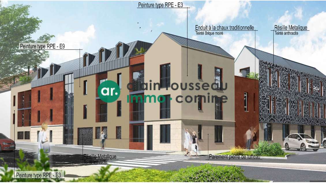 A louer bureau neuf R+1 proche centre de Cholet