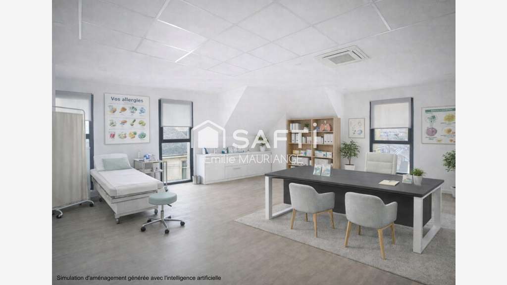 Plateau de bureaux lumineux 180m² R+2 à Cholet