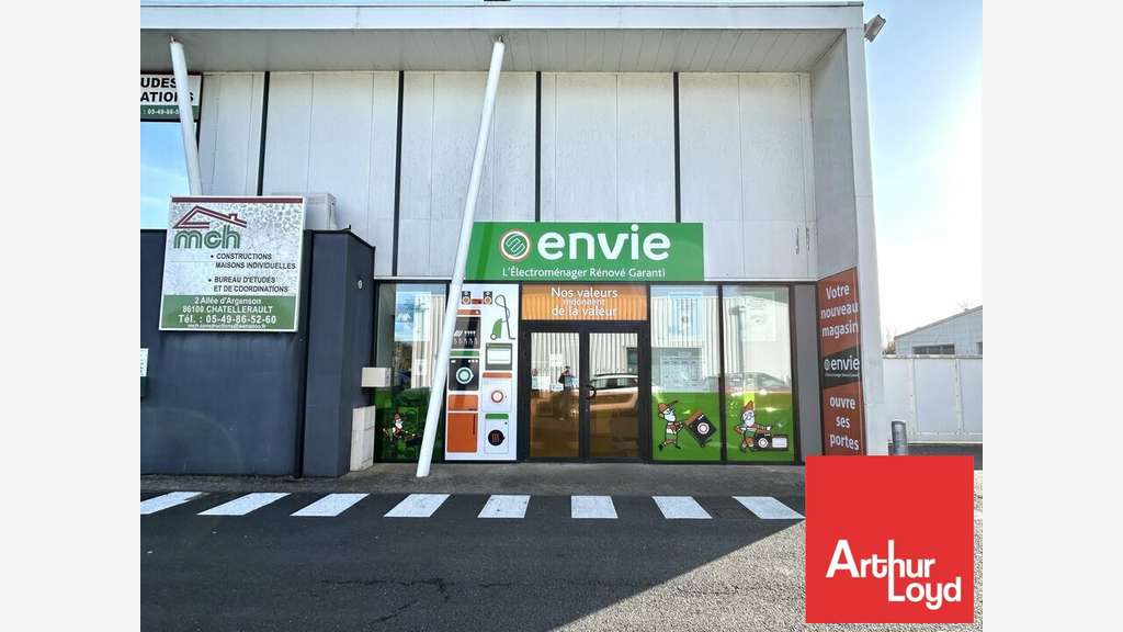 A louer bureaux 160m² à Châtellerault ZC Argenson