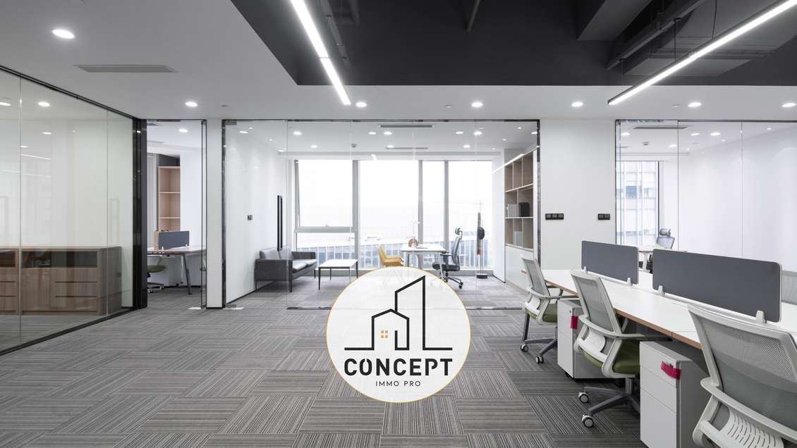 location  bureaux 158m² lumineux Concarneau centre