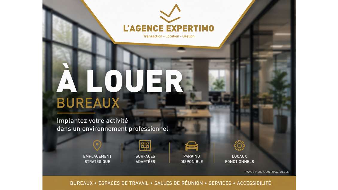 BUREAUX PROFESSIONNELS À LOUER SUR SITE SÉCURISÉ