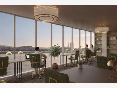 A louer bureaux Coworking à Rouen quais de Seine