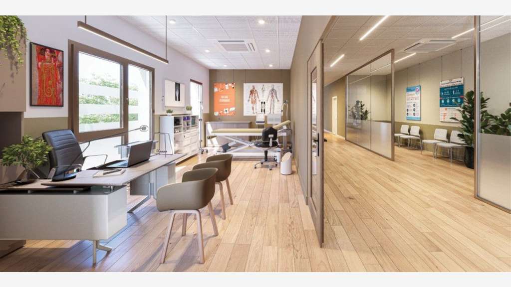 A louer local 123m² à 335m² centre médical Croissy