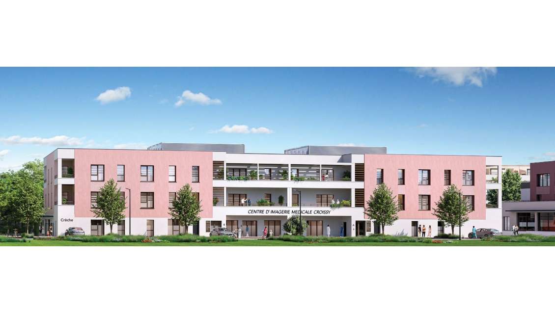 A louer local 123m² à 335m² centre médical Croissy