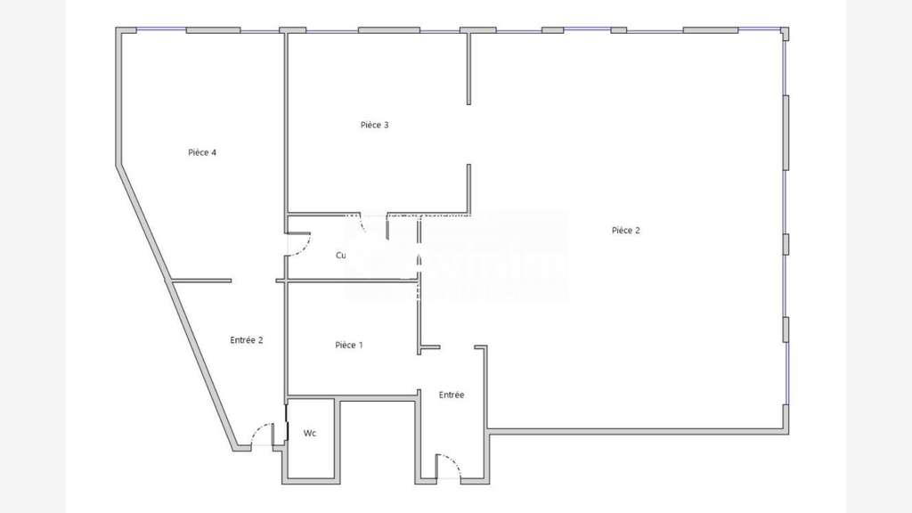 A louer ou vendre, plateau bureaux 100m² à Crolles
