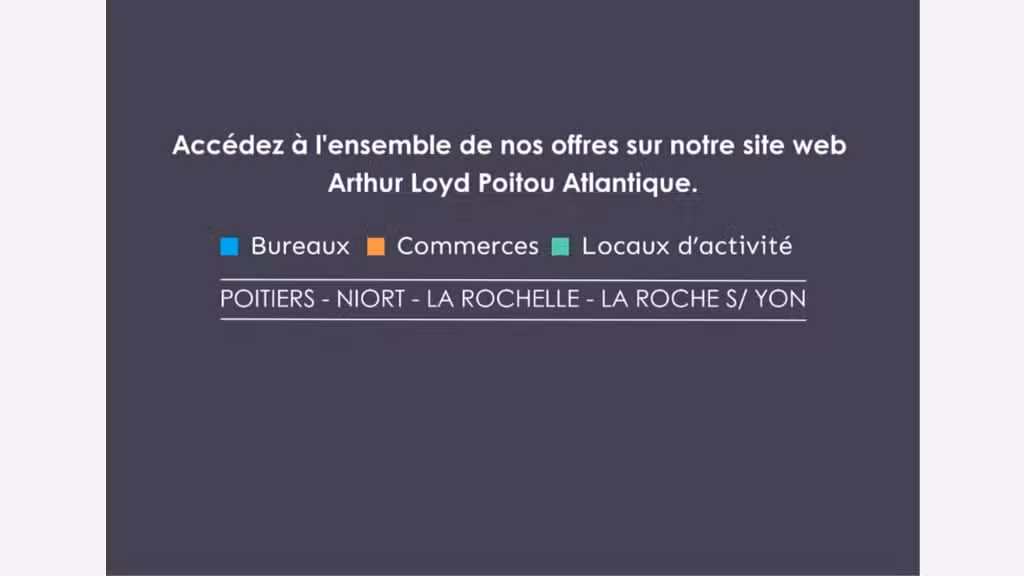 Bureaux 703m² à louer Croutelle Poitiers Sud