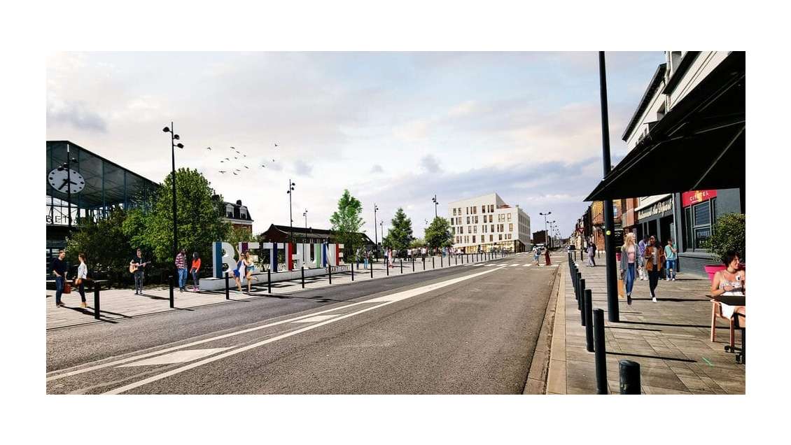 À louer bureaux de 4 000m² à Béthune