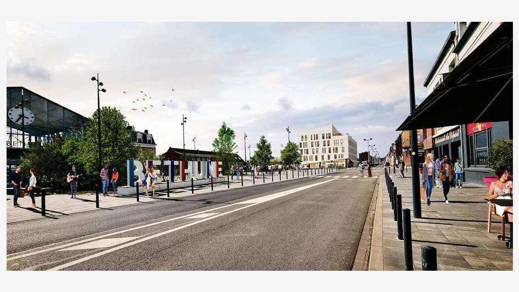 À louer bureaux de 4 000m² à Béthune
