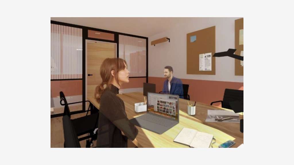 A louer bureaux 800m² à Marseille Euroméditerranée