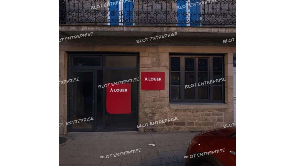 Loue bureaux de 75m² au coeur du centre de Dinan