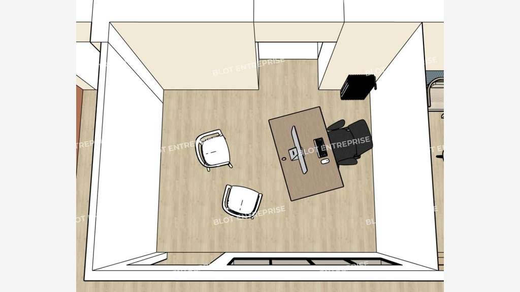 A louer bureaux vitré 9,85m² à Dinan