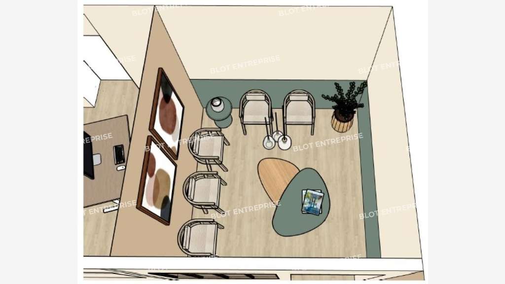 A louer bureaux vitré 9,85m² à Dinan