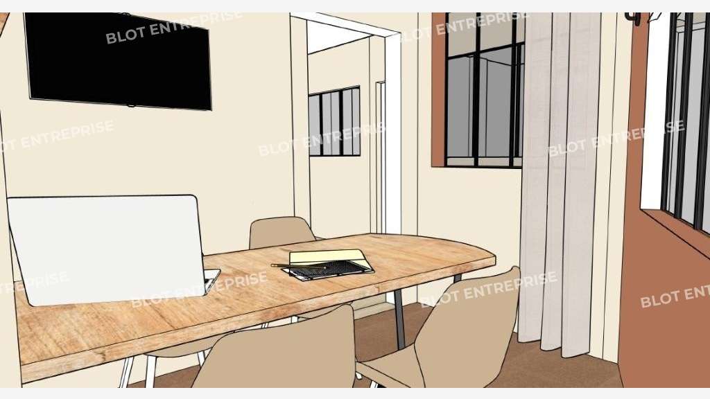 A louer bureaux vitré 9,85m² à Dinan