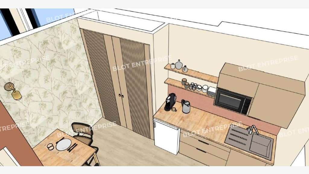 A louer bureaux vitré 9,85m² à Dinan