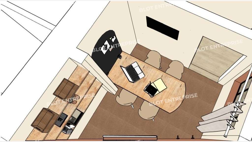 A louer bureaux vitré 9,85m² à Dinan