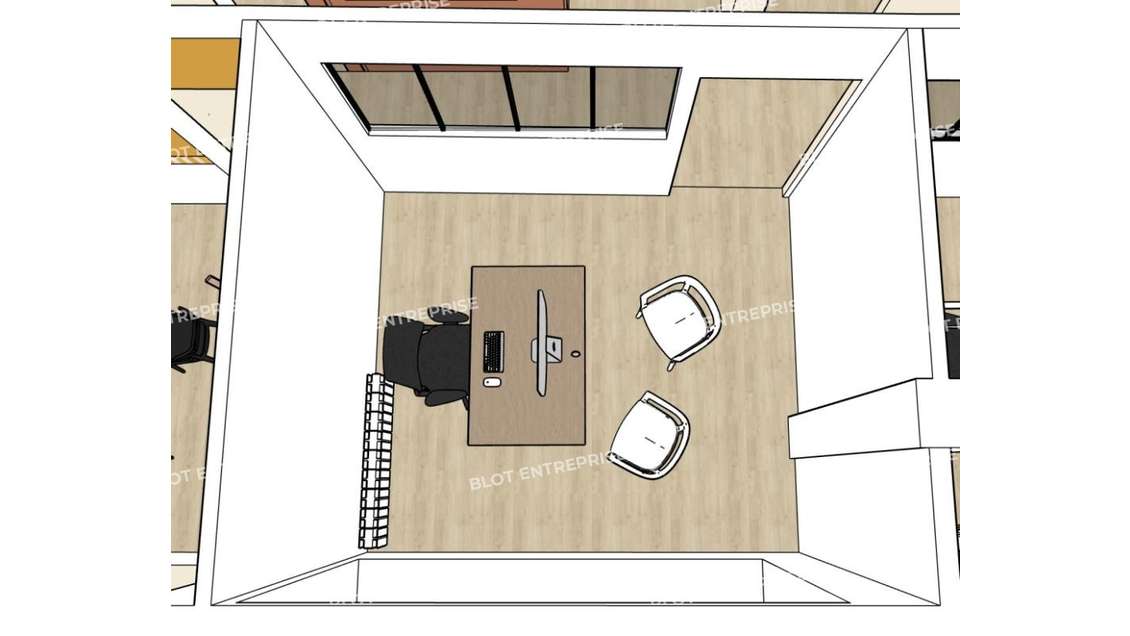 A louer bureaux 9,38m² à Dinan