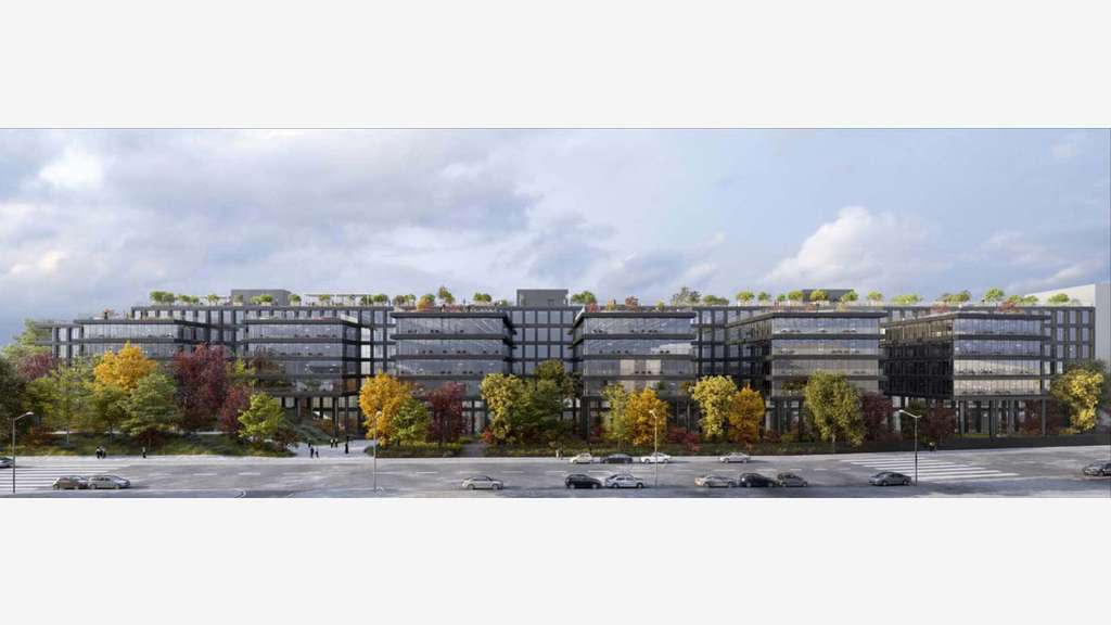 À louer 47578m² de bureaux divisibles à Clichy