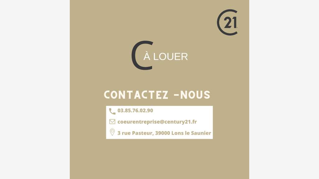 A louer bureaux 320m² R+1 à Dole